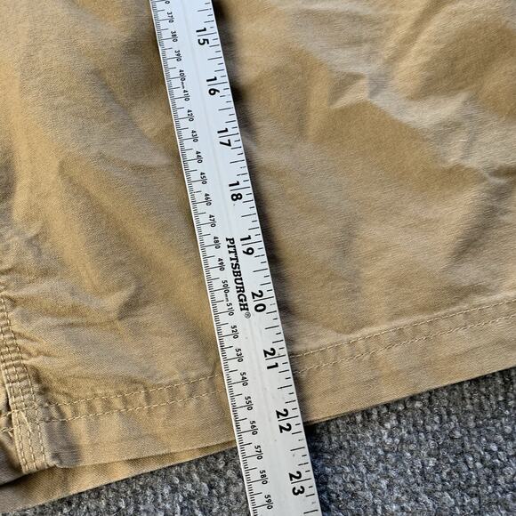 Vintage Carhartt Shorts Mens 38 Brown B147 DKH Utility Carpenter Work Cotton - Picture 6 of 16